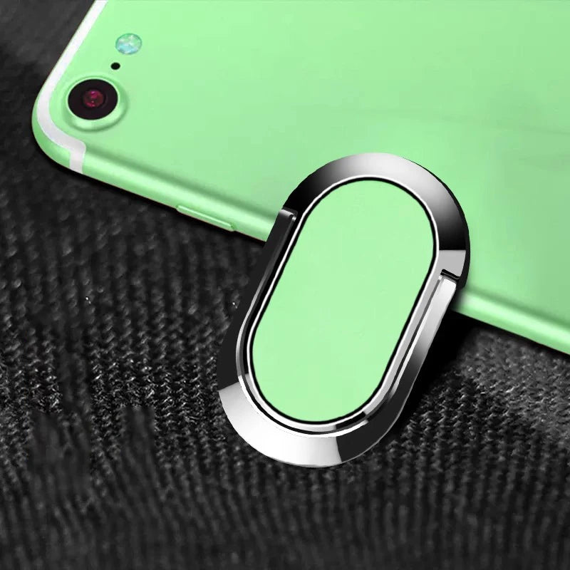 360 Degree Rotating Magnetic Mobile Phone Bracket Desktop Elliptical Phone Back Sticker Pad Finger Ring Mobile Phone Stand