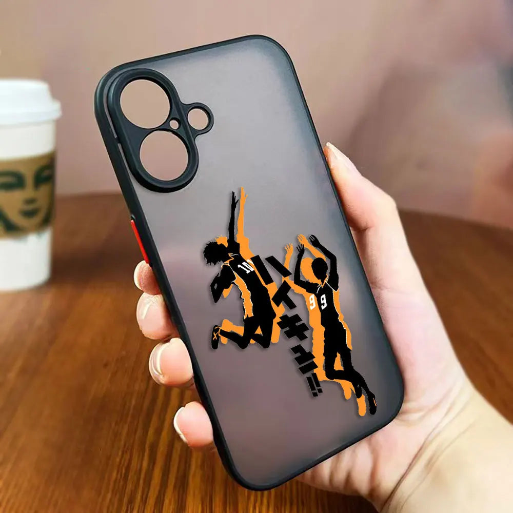H-Haikyuu High School Volleyball Cover Matte Phone Case For Redmi A1 A5 10 10C 5A 5 6 7 8 8A 9 9T 9C 10A K20 K40 NOTE 7 8 Fundas