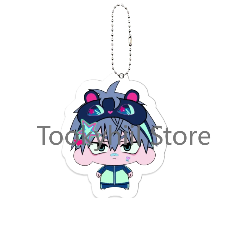 Alien Stage Acrylic Keychain Anime Sua Mizi Luka Till Ivan Anime Cartoon Hyuna Key Ring Exquisite Backpack Pendant Festival Gift