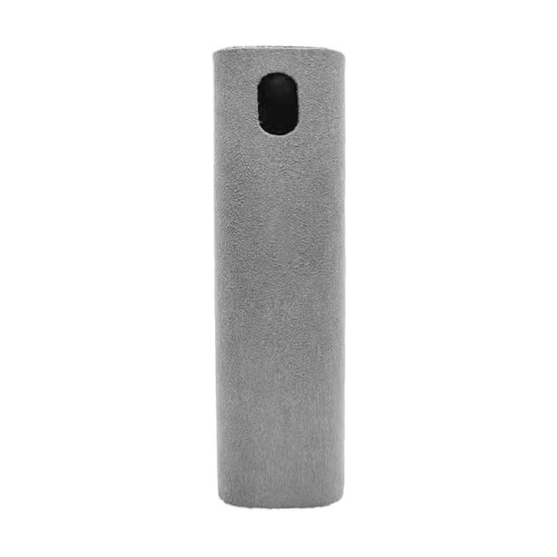 2 In 1 Phone Screen Cleaner Spray Computer Phone Screen Dust Removal Tool for IPhone iPad Huawei Xiaomi Microfiber Cleaning Set