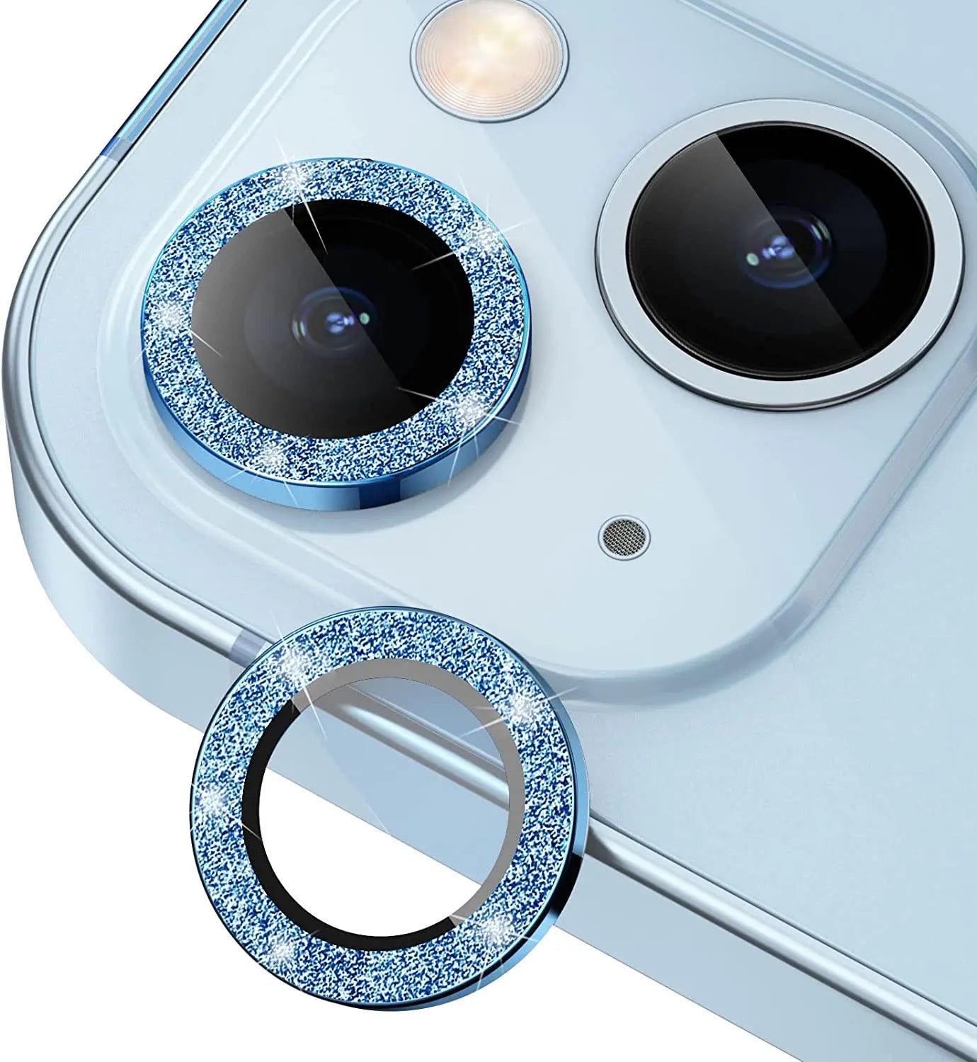 Diamond Glitter Camera Lens Protection For iPhone 16 Pro Max 16 Plus 15 Pro Max 14 Pro 16 Pro 15 Plus Glass Protector Accessory