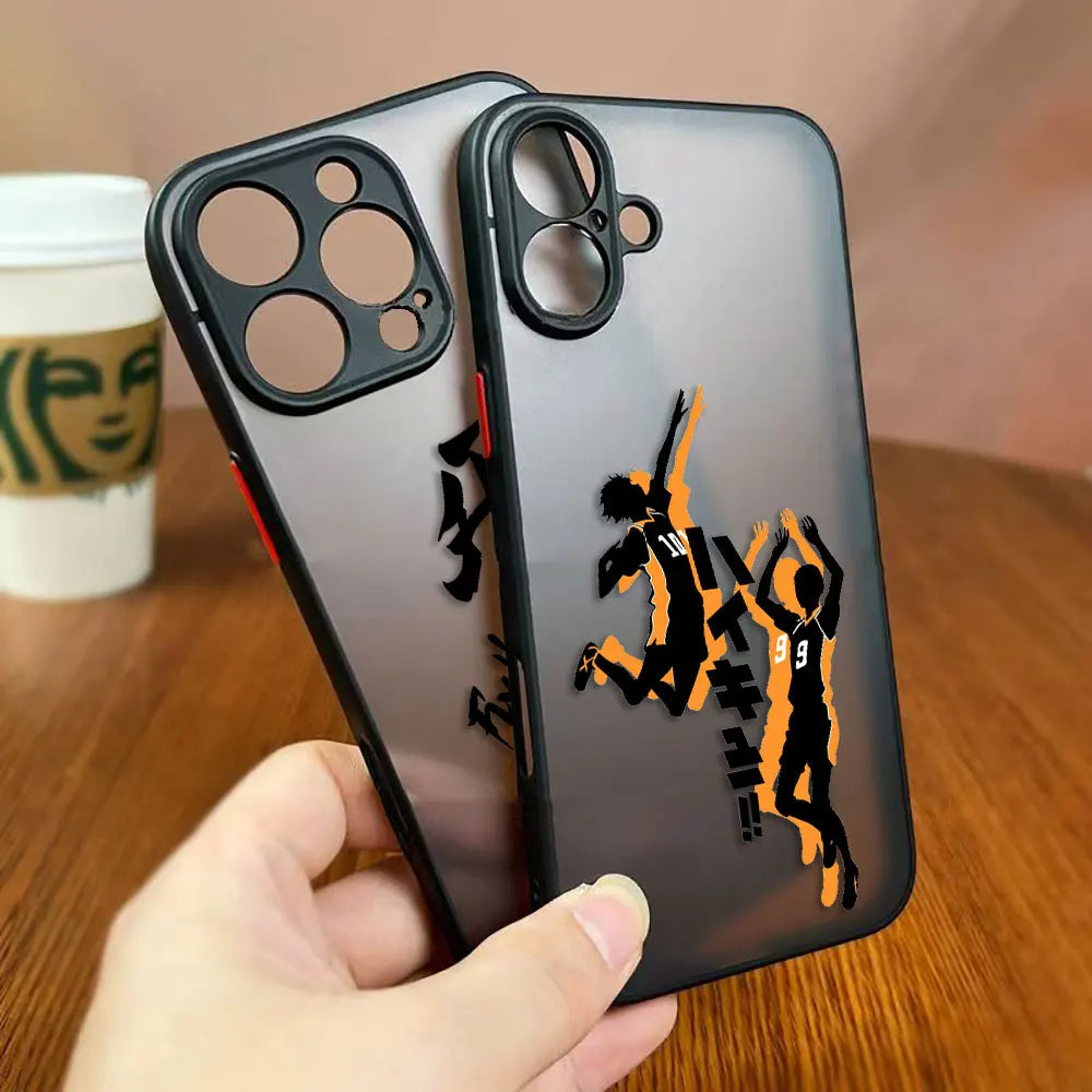 H-Haikyuu High School Volleyball Cover Matte Phone Case For Redmi A1 A5 10 10C 5A 5 6 7 8 8A 9 9T 9C 10A K20 K40 NOTE 7 8 Fundas