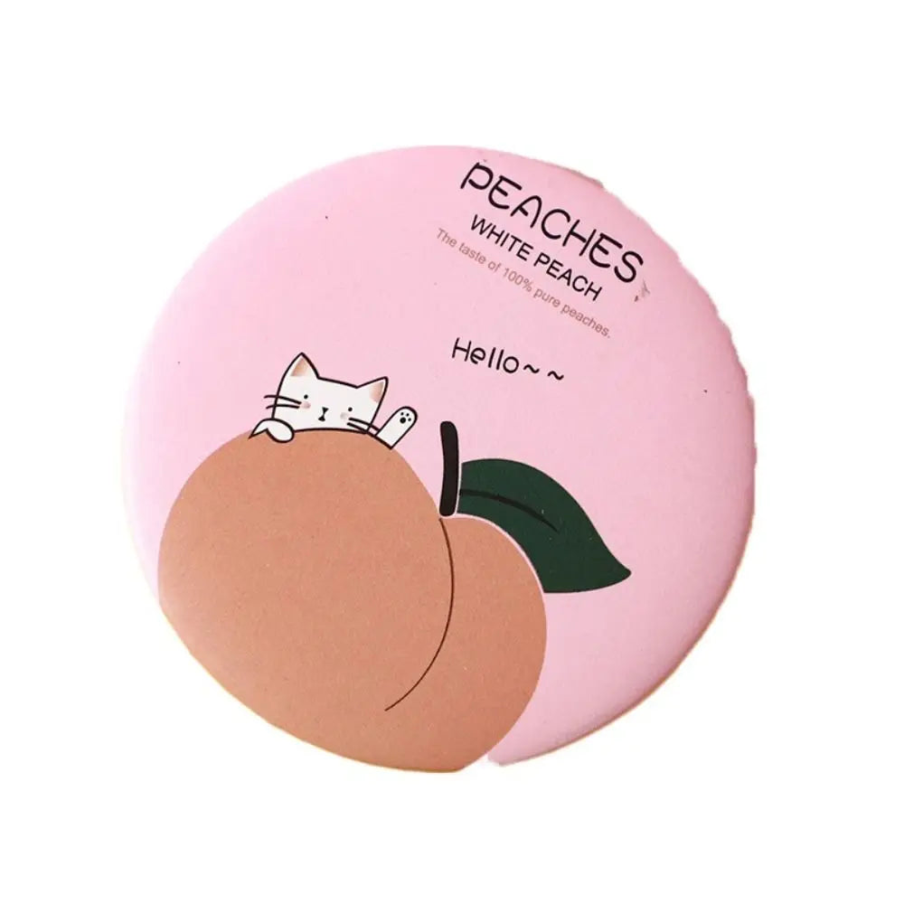 Cute Cartoon Dog Strawberry Panda Letter Small Makeup Mirror Portable Women Girls Makeup Round Mirror Compact Single-sided