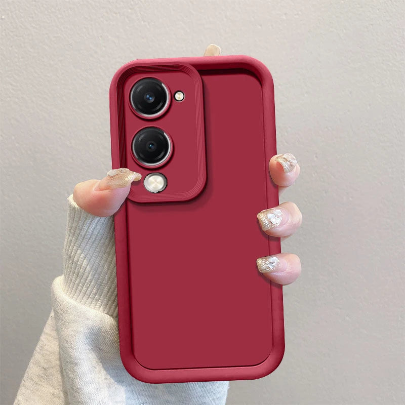 For Vivo Y19e Case vivo Y29s Phone Case Vivo Y04 4G Cover vivo Y19S Protection Shockproof Matte Back Cover protection Skin Feel