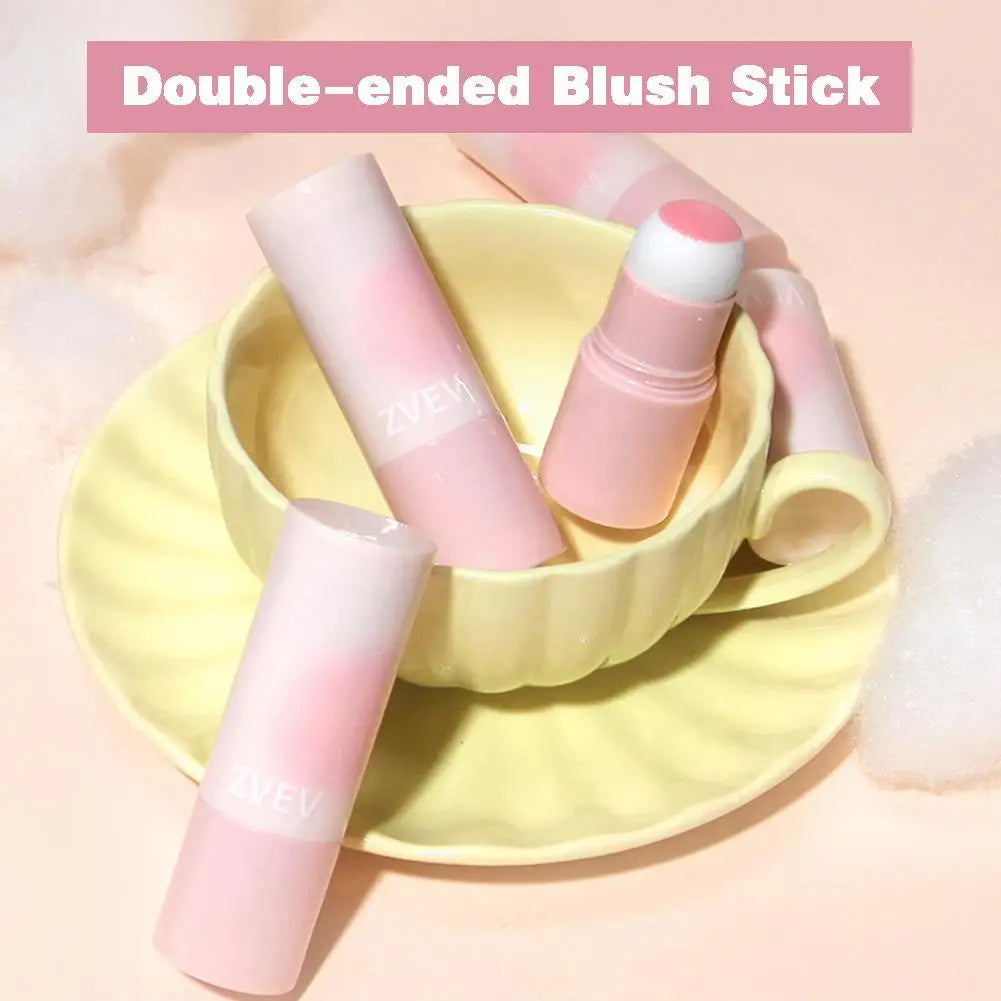 Blush Stick Rouge Cheeks Contouring Blusher Korean Makeup Women Skin Brightening Nourishing Cosmetics Long-lasting Waterpro U8W1