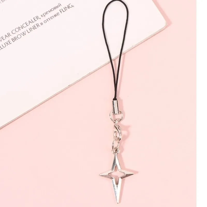 1PC Fashion Sweet Cool Colorful Butterfly Mobile Phone Lanyard Cell Phone Strap Keychain Butterfly Bags Pendant Decor