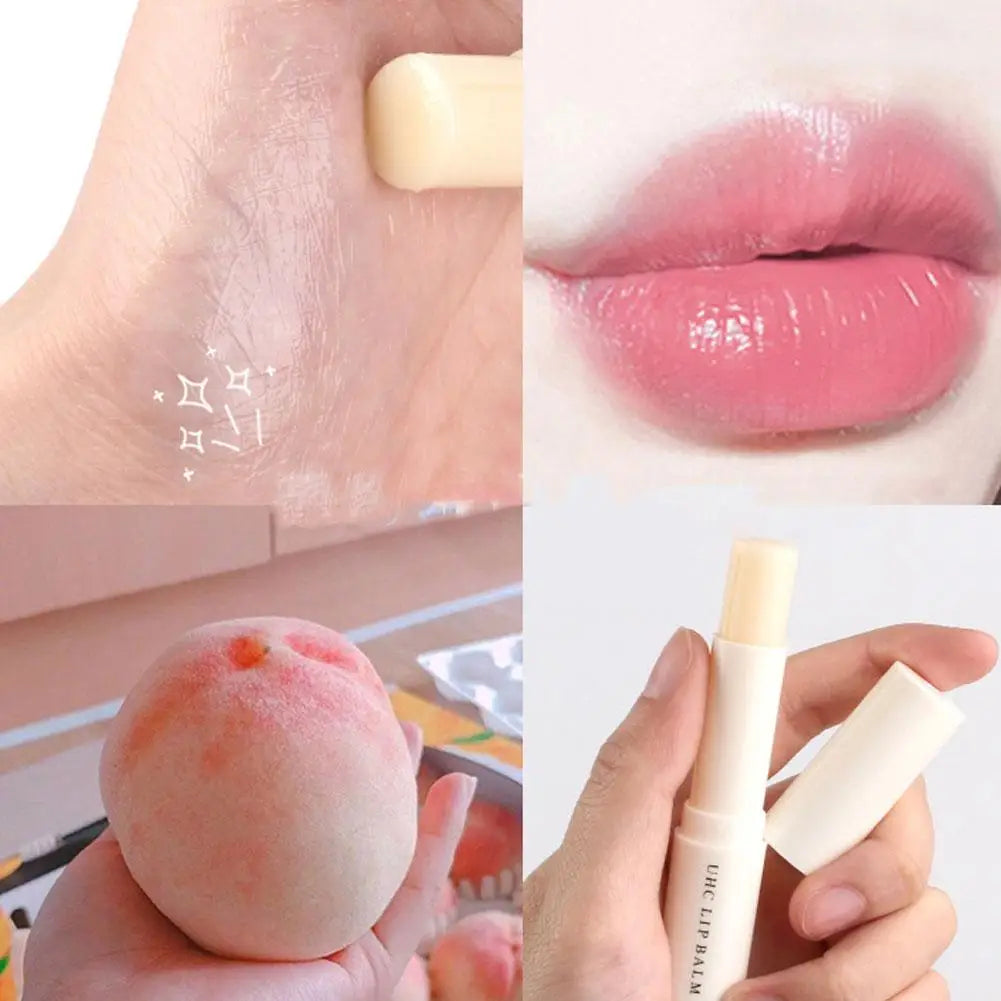 1PCS Lip Balm Warm Color Changing Moisturizing LongLasting Hydrating Lipstick Lip Care Anti-drying And Cracked Lip Film Lip Care