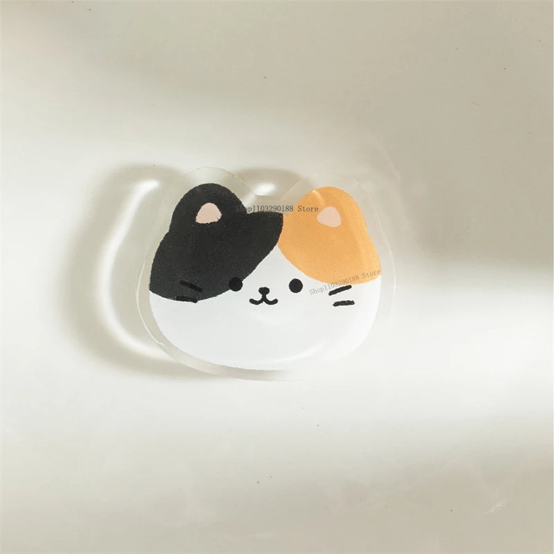 Korean Cute Funny Cat Grip Tok Griptok Phone Stand Holder Support For iPhone 15 Samsung Huawei Universal Accessories Holder Ring