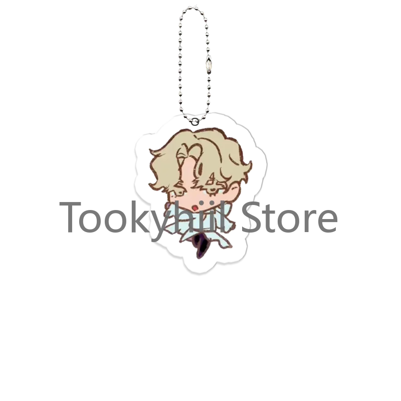 Alien Stage Acrylic Keychain Anime Sua Mizi Luka Till Ivan Anime Cartoon Hyuna Key Ring Exquisite Backpack Pendant Festival Gift