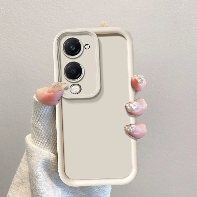 For Vivo Y19e Case vivo Y29s Phone Case Vivo Y04 4G Cover vivo Y19S Protection Shockproof Matte Back Cover protection Skin Feel
