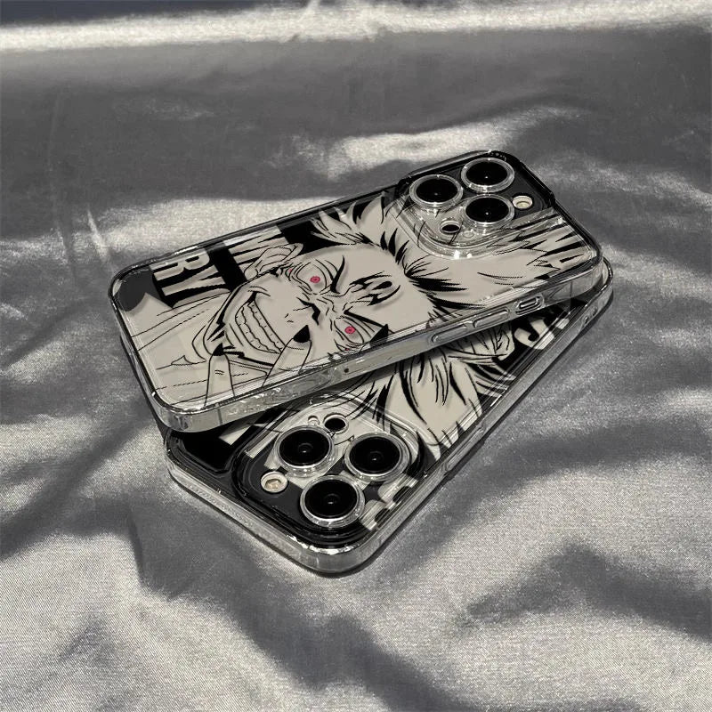 Anime Jujutsu Kaisen Cool Black Phone Case For TECNO CAMON 30 20 POVA 6 5 SPARK 10 Infinix Smart 8 7 Note Hot 40 30i 20i Pro 5G