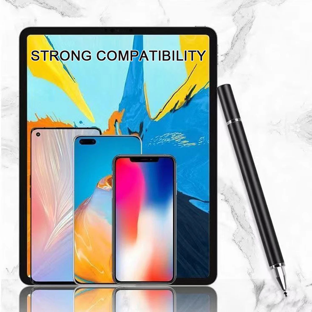 Universal 2 in 1 Stylus Pen Drawing Tablet Capacitive Touch Screen Smart Pencil For iPad iOS Android Phone