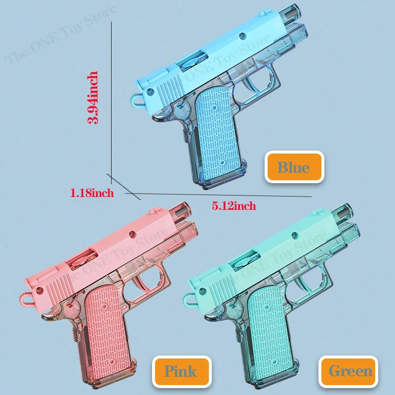 NEW M1911 Pistol Water Guns Toy Summer Pool Party Beach Shooting Games Outdoor Toys Birthday Gifts for Boys and Girls