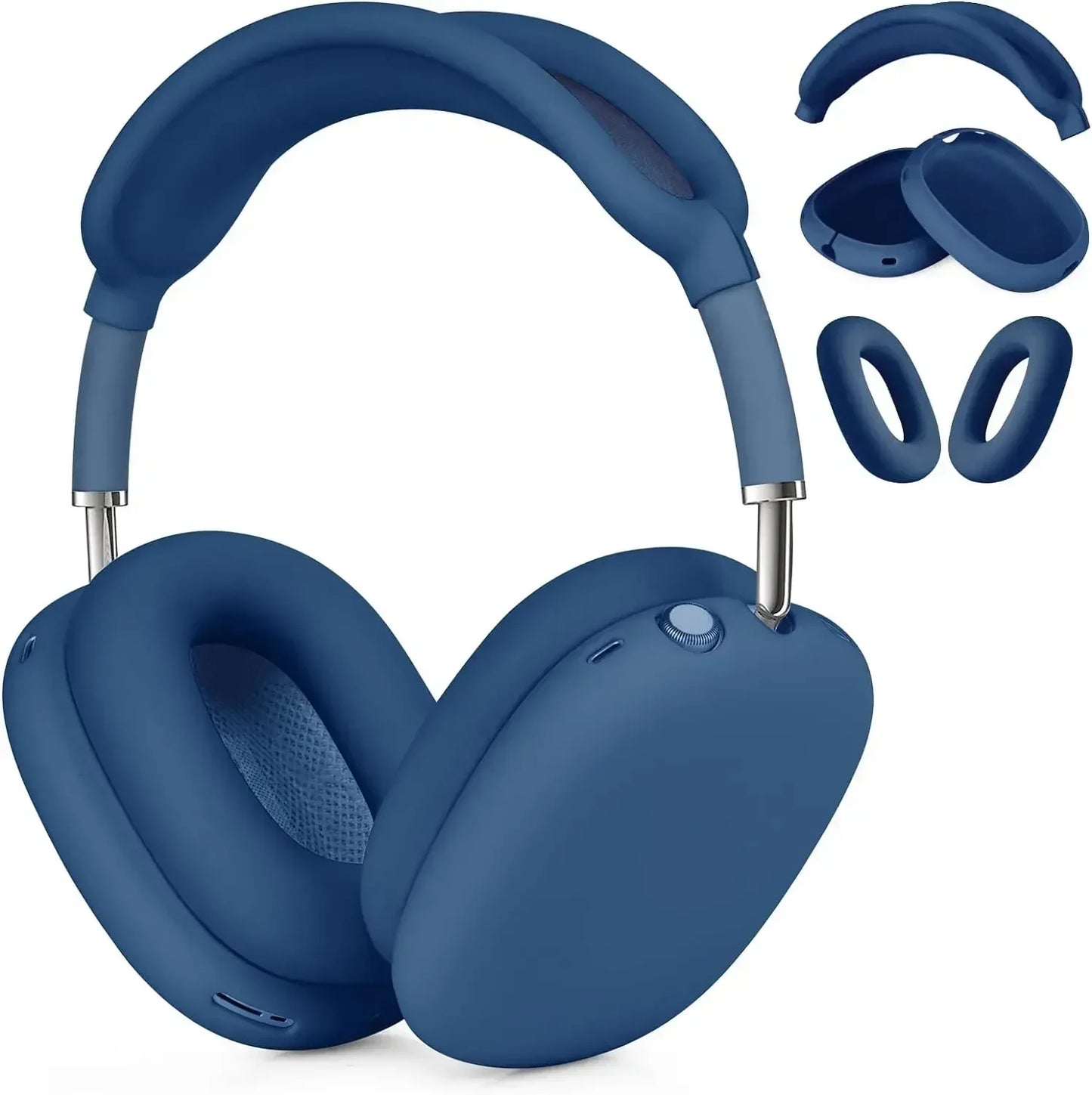 For Airpods Max Headphones, Silicone Cover for Apple Airpod Max Accessories Cases Silicone Case