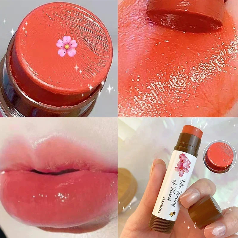 3 Colors/set Lipstick Lip Nourishing Lip Tint Lips Makeup Watery Lipgloss Lasting Moisturizing Colored Lip Balm Beauty Cosmetics