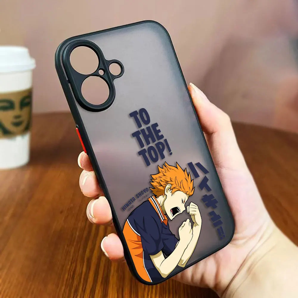 H-Haikyuu High School Volleyball Cover Matte Phone Case For Redmi A1 A5 10 10C 5A 5 6 7 8 8A 9 9T 9C 10A K20 K40 NOTE 7 8 Fundas