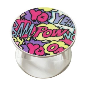 Popular Phone Holder Popping Pocket Socket Stand Colored Drawing Rotatable Expanding Ring Grip For Xiaomi iPhone 11 12 13 iPAD