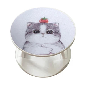 Popular Phone Holder Popping Pocket Socket Stand Colored Drawing Rotatable Expanding Ring Grip For Xiaomi iPhone 11 12 13 iPAD