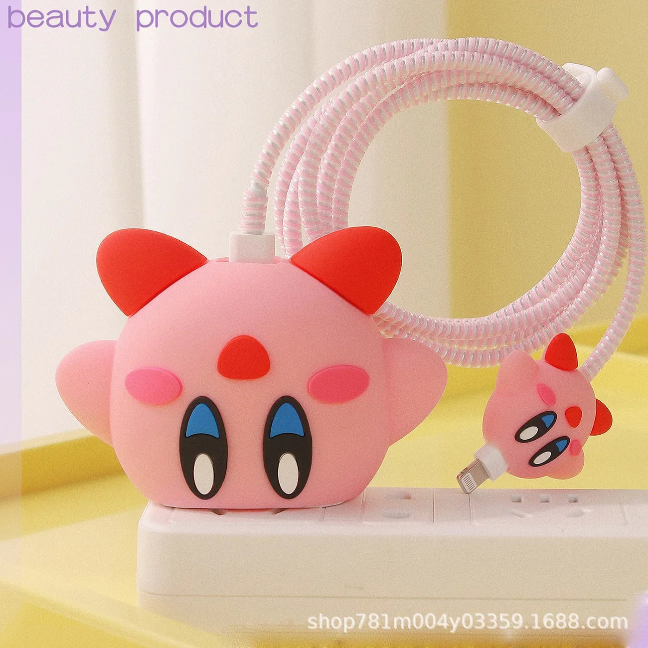 Sanrios Kuromi HelloKitty Melodys Cable Protector for Iphone Ipad 20W Charger Case Kawaii Anime Winnie Stellalou Protector Shell