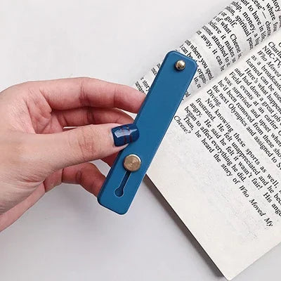 Candy Color Finger Ring Holder Silicon Phone Hand Band Holder For iPhone Wristband Strap Push Pull Grip Stand Bracket Wholesale