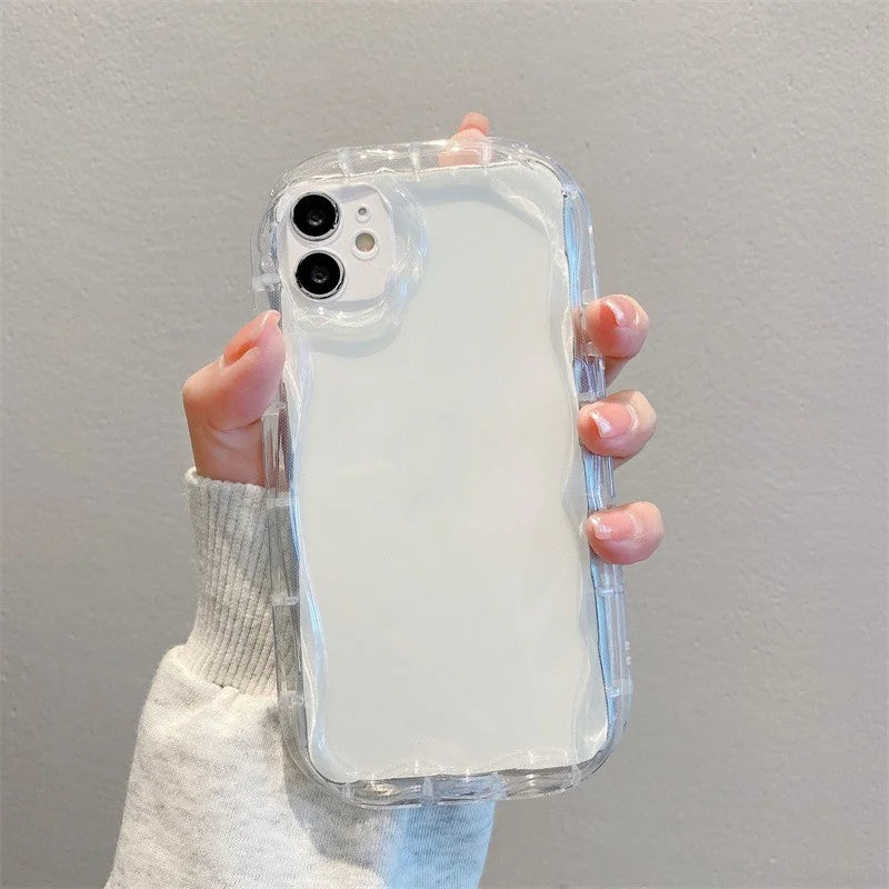 Korean Butterfly Bracelet Chain Case For iPhone 16 15 12 11 Pro Max 14 Plus 13 Mini 16E X XS XR 7 8 Plus SE Funda With Lanyard
