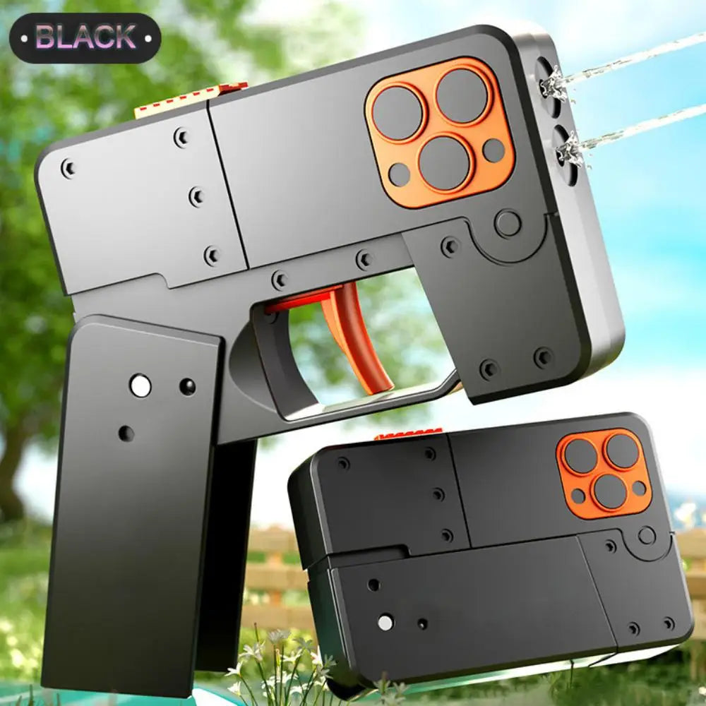 Folding iPhone Water Gun For Kids Boys Summer Games Swimming Pool Toy Gun Dropship Shopify TikTok Toys