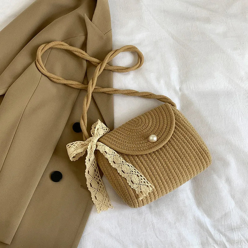 Luxury Straw Large Capacity Tote Bag Summer Beach Women Shoulder Bags Handmade Woven Bag Top-Handle Raffia Boho Woven Women Bags