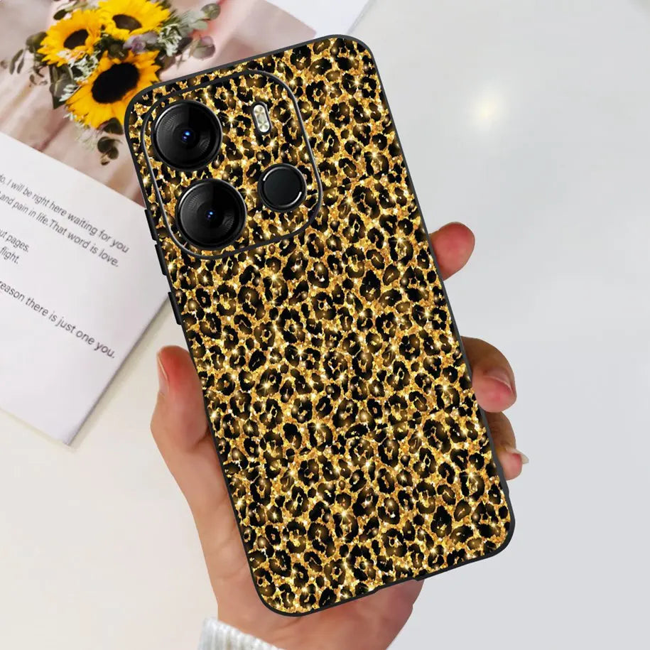 For Infinix Smart 7 HD Case Smart 7 Plus Soft Silicone Cover for Infinix Smart7 HD Capa Smart7hd Phone Cases Cute Dinosaur Funda