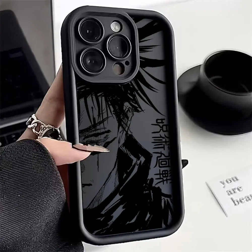 Jujutsu Kaisen New Hot Blood Anime Phone Case for Oppo Realme C65 C63 C67 C55 C53 C35 C33 C31 13 12 11 GT6 GT3 Narzo 50 Pro 5G