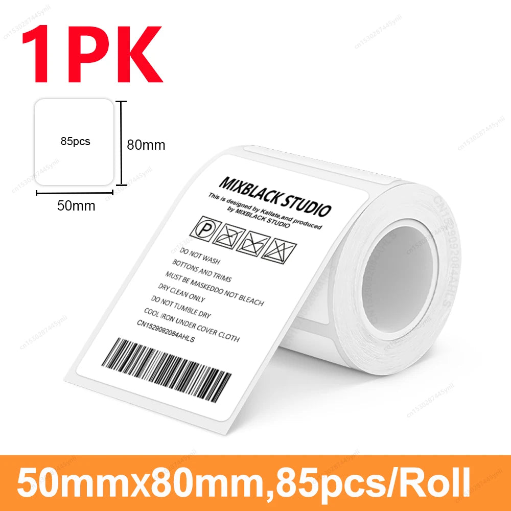 X2 Label Printer Mini Adhesive Label Maker Similar as B1 B21 M110 Marklife P50 E210 Inkless Bluetooth Label Machine Or 1PK Label