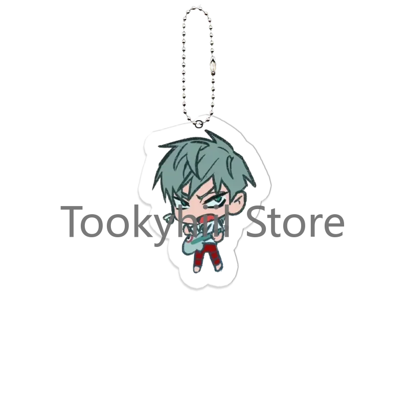 Alien Stage Acrylic Keychain Anime Sua Mizi Luka Till Ivan Anime Cartoon Hyuna Key Ring Exquisite Backpack Pendant Festival Gift