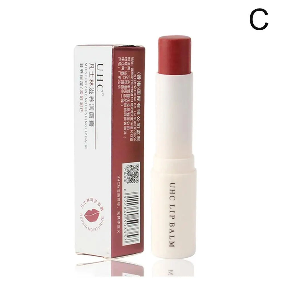 1PCS Lip Balm Warm Color Changing Moisturizing LongLasting Hydrating Lipstick Lip Care Anti-drying And Cracked Lip Film Lip Care