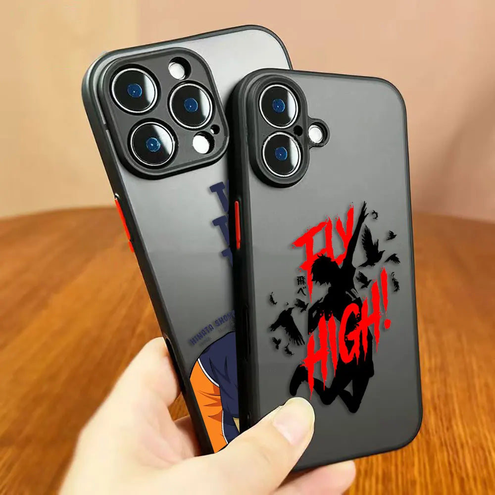 H-Haikyuu High School Volleyball Cover Matte Phone Case For Redmi A1 A5 10 10C 5A 5 6 7 8 8A 9 9T 9C 10A K20 K40 NOTE 7 8 Fundas