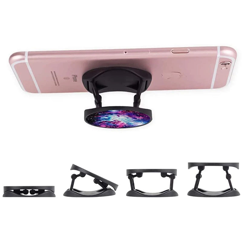 Popular Phone Holder Popping Pocket Socket Stand Colored Drawing Rotatable Expanding Ring Grip For Xiaomi iPhone 11 12 13 iPAD