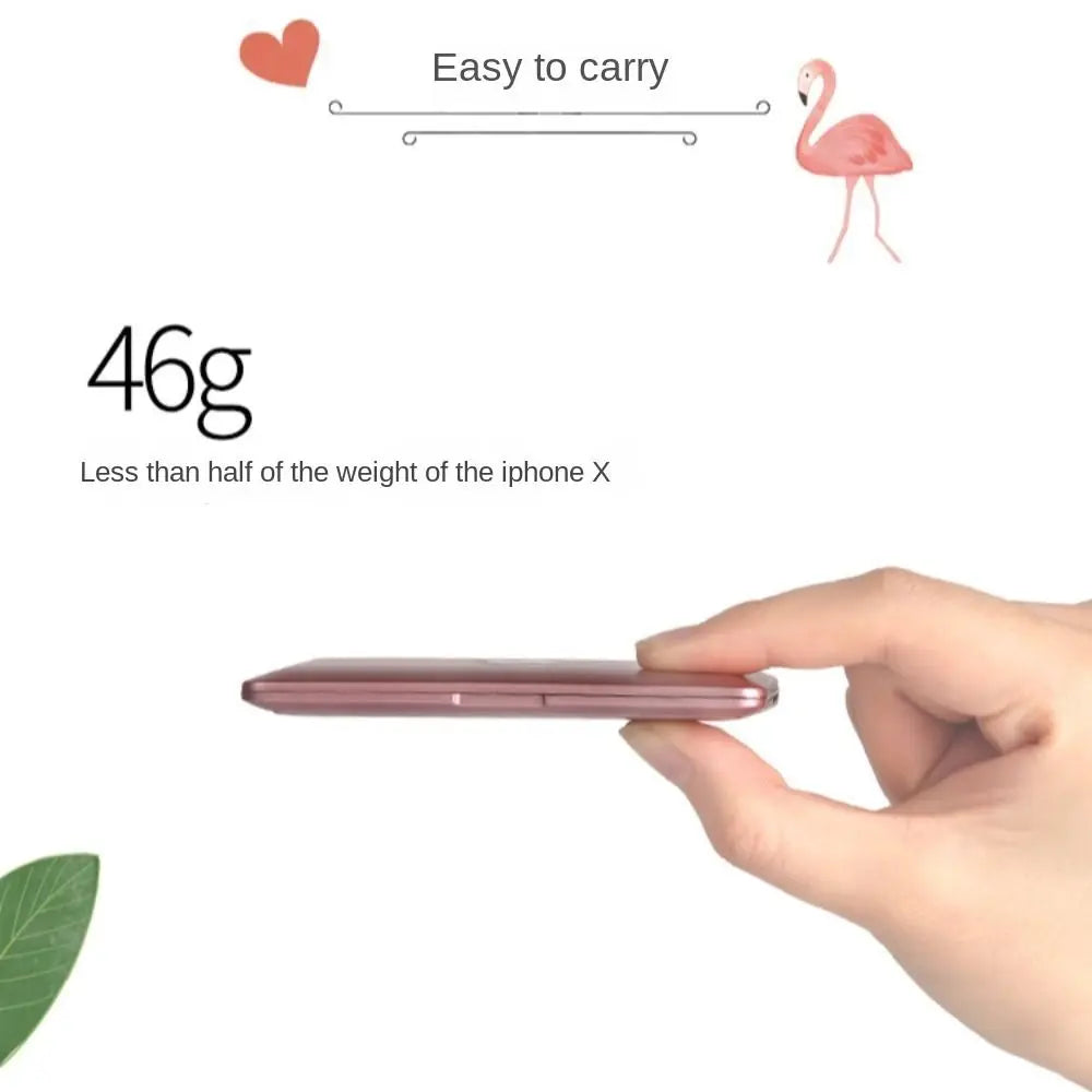 Pocket Laptop Mini Makeup Mirror Glass Handheld Pocket Mirror Magnifying Vanity Folding Mirrors Makeup Accessories