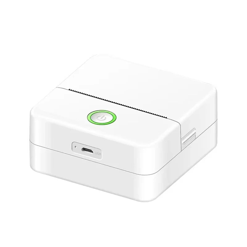 X6 Portable Mini Printer Thermal Printing Sticker Wireless Inkless Pocket Printer Self-adhesive Label Printer For Christmas gift