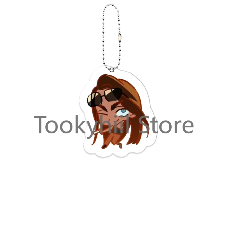 Alien Stage Acrylic Keychain Anime Sua Mizi Luka Till Ivan Anime Cartoon Hyuna Key Ring Exquisite Backpack Pendant Festival Gift