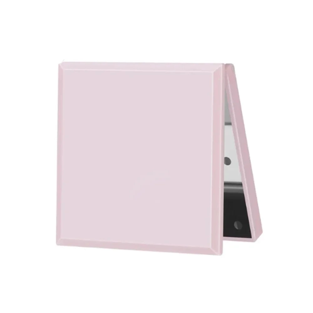 Makeup Mirrors 6 LED Lamps Women Foldable Lights Lady Cosmetic Hand Folding Portable Compact Pocket Mirror Makeup Tools