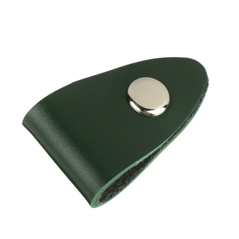 Cable Organizer Leather Wire Binding Data Cable Tie Management Bobbin Winder Marker Holder Tape Lead Straps Cord Holder