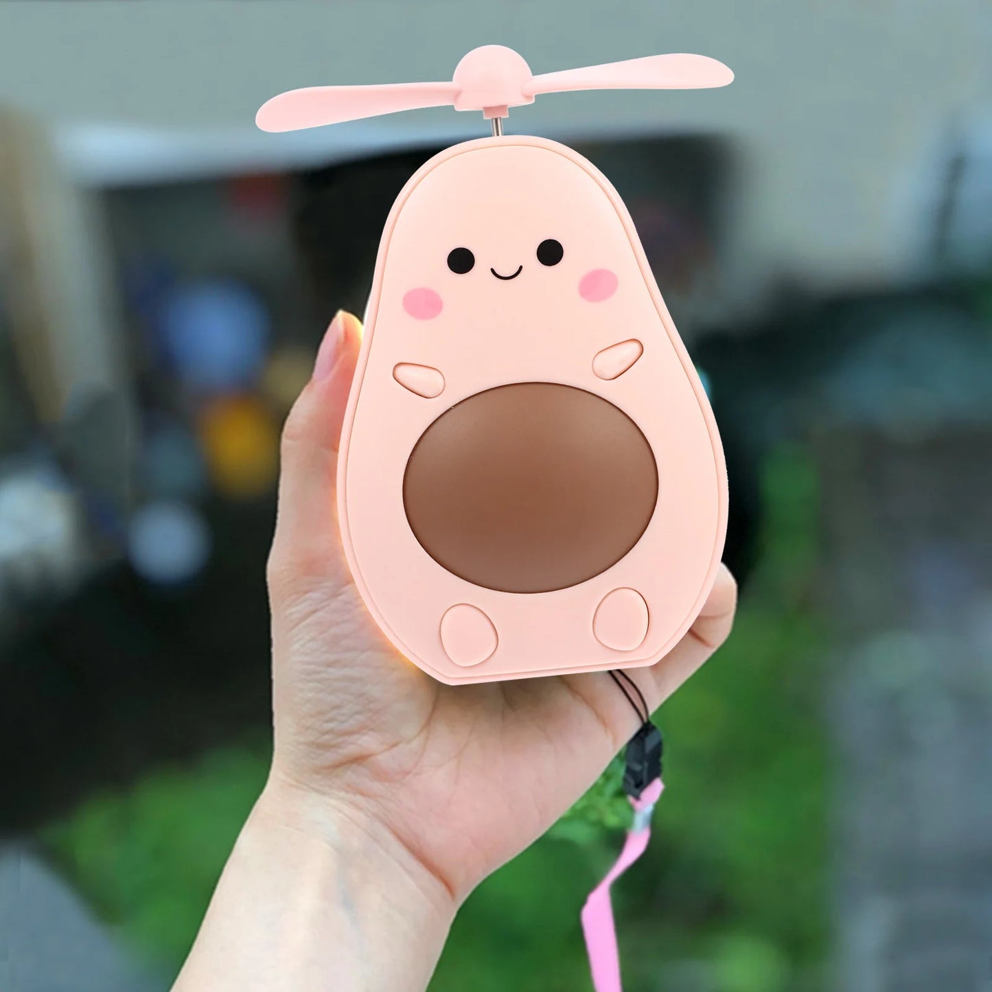 1 set Makeup Mirror Fans Portable Rechargeable LED Handheld Plastic Travel Folding Compact Mirrors For Eyeliner Gifts Women
