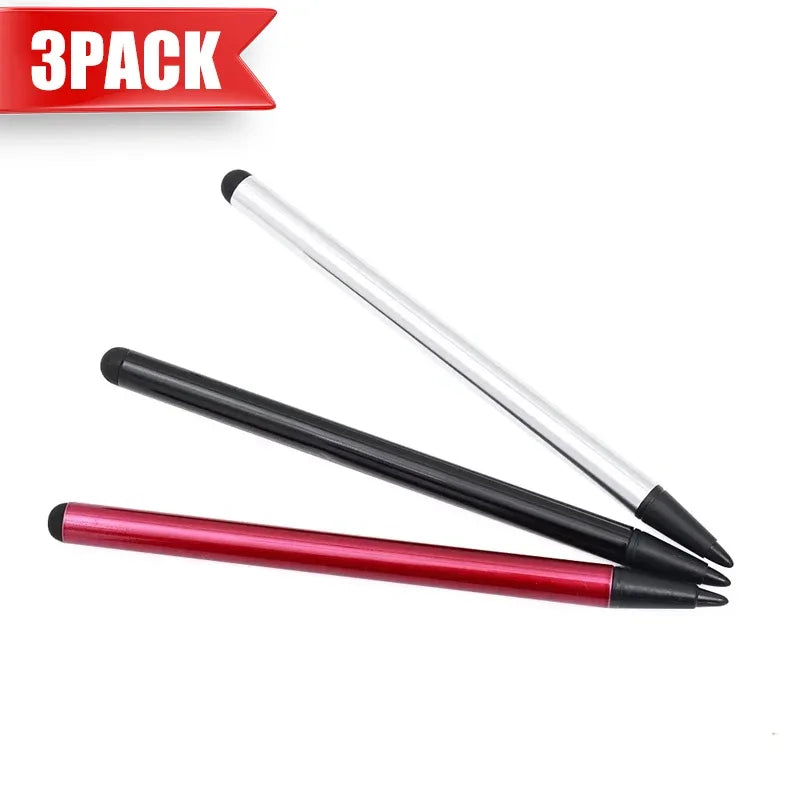 Smart Phone Tablet Touchscreen Pen 2in1 Universal Portable Capacitive Touch Screen Pen Resistive Stylus for Samsung IPhone IPad