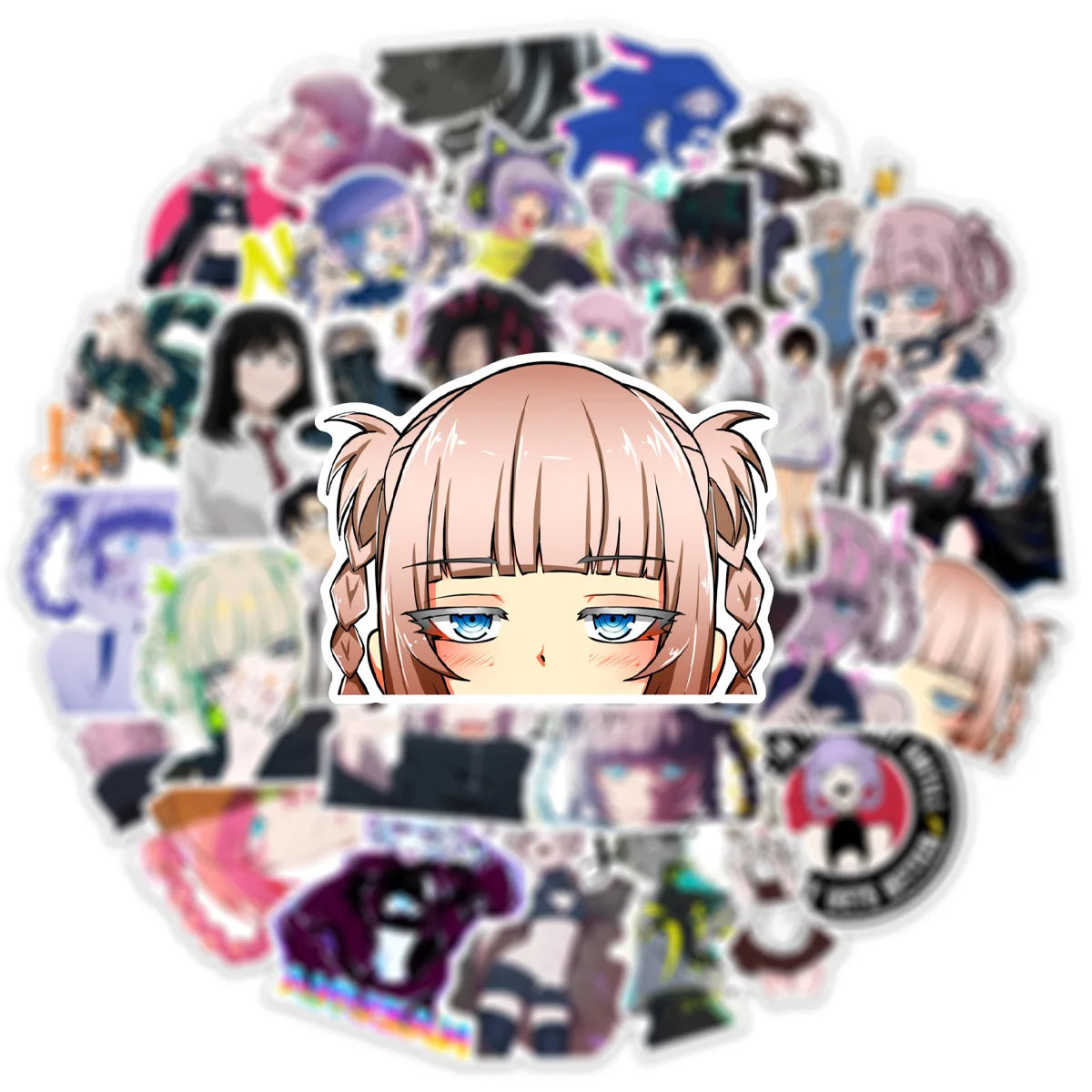 10/30/50PCS Call Of The Night Anime Stickers Kou Nazuna Sticker Waterproof Laptop Skateboard Motorcycle Guitar Phone Girls Decal