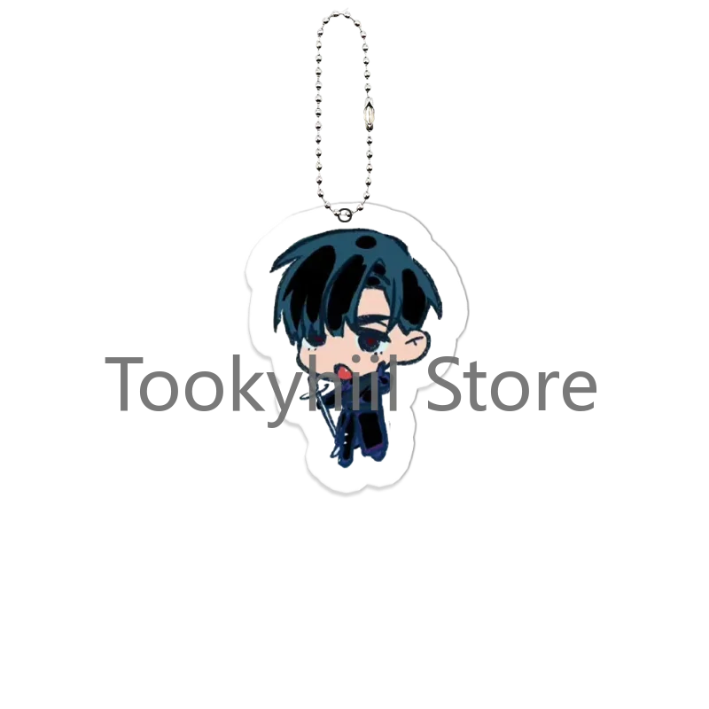 Alien Stage Acrylic Keychain Anime Sua Mizi Luka Till Ivan Anime Cartoon Hyuna Key Ring Exquisite Backpack Pendant Festival Gift