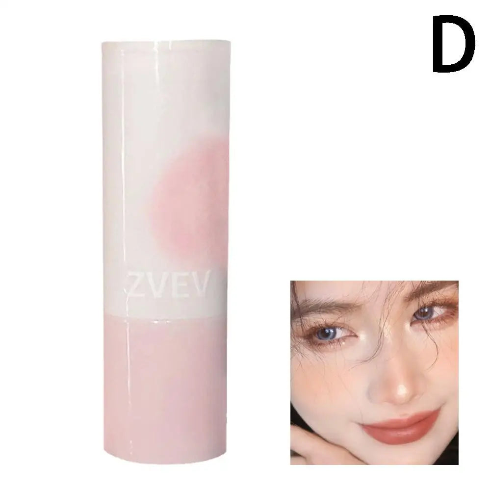 Blush Stick Rouge Cheeks Contouring Blusher Korean Makeup Women Skin Brightening Nourishing Cosmetics Long-lasting Waterpro U8W1