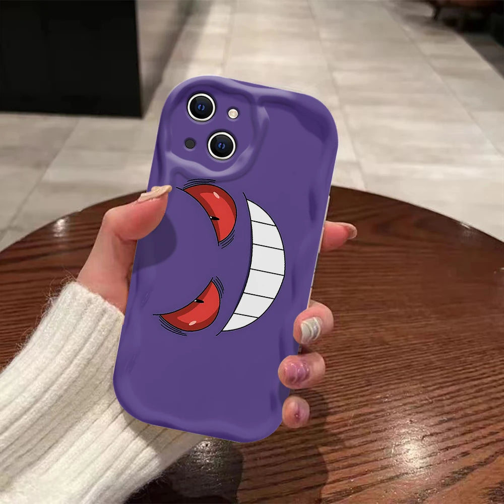 New Personality Pokémons Cute 3D Wave Case For OPPO Realme 12 11 10 9 8 7 7i 6 5 Pro Plus C67 C55 C31 C35 C11 C12 C15 C20 C21Y