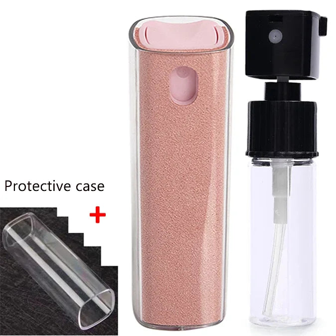 Multifunctional Phone Screen Cleaning Spray Bottle for IPhone IPad Macbook TV Tablet Portable Screen Cleaning Sanitizing Kit