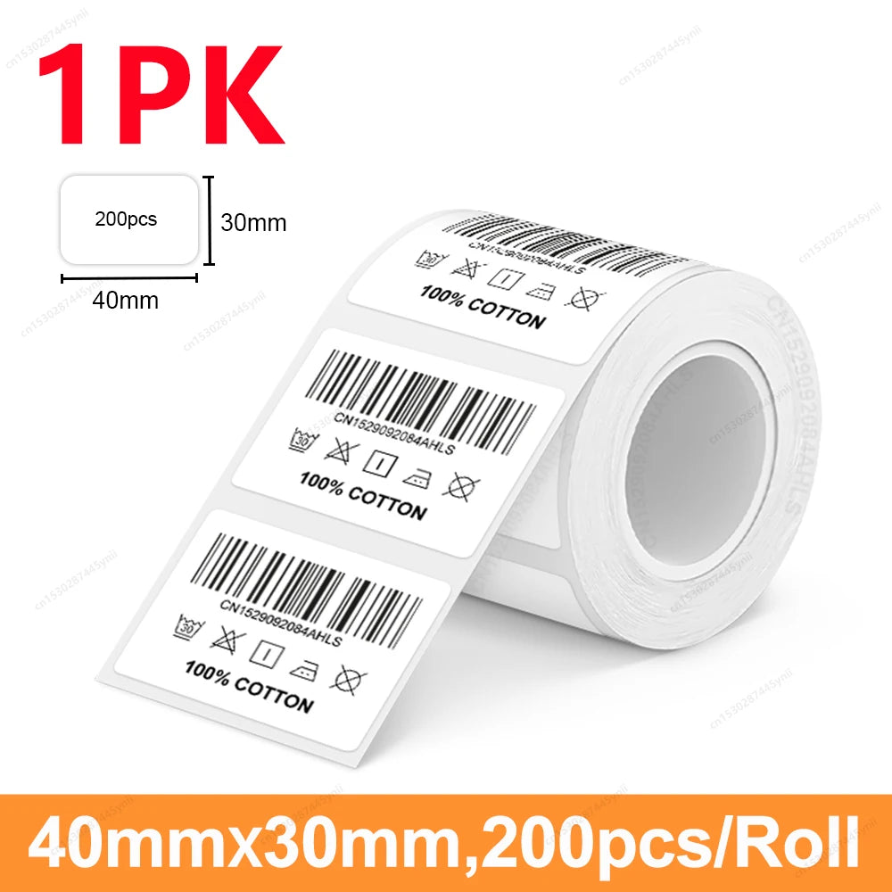 X2 Label Printer Mini Adhesive Label Maker Similar as B1 B21 M110 Marklife P50 E210 Inkless Bluetooth Label Machine Or 1PK Label