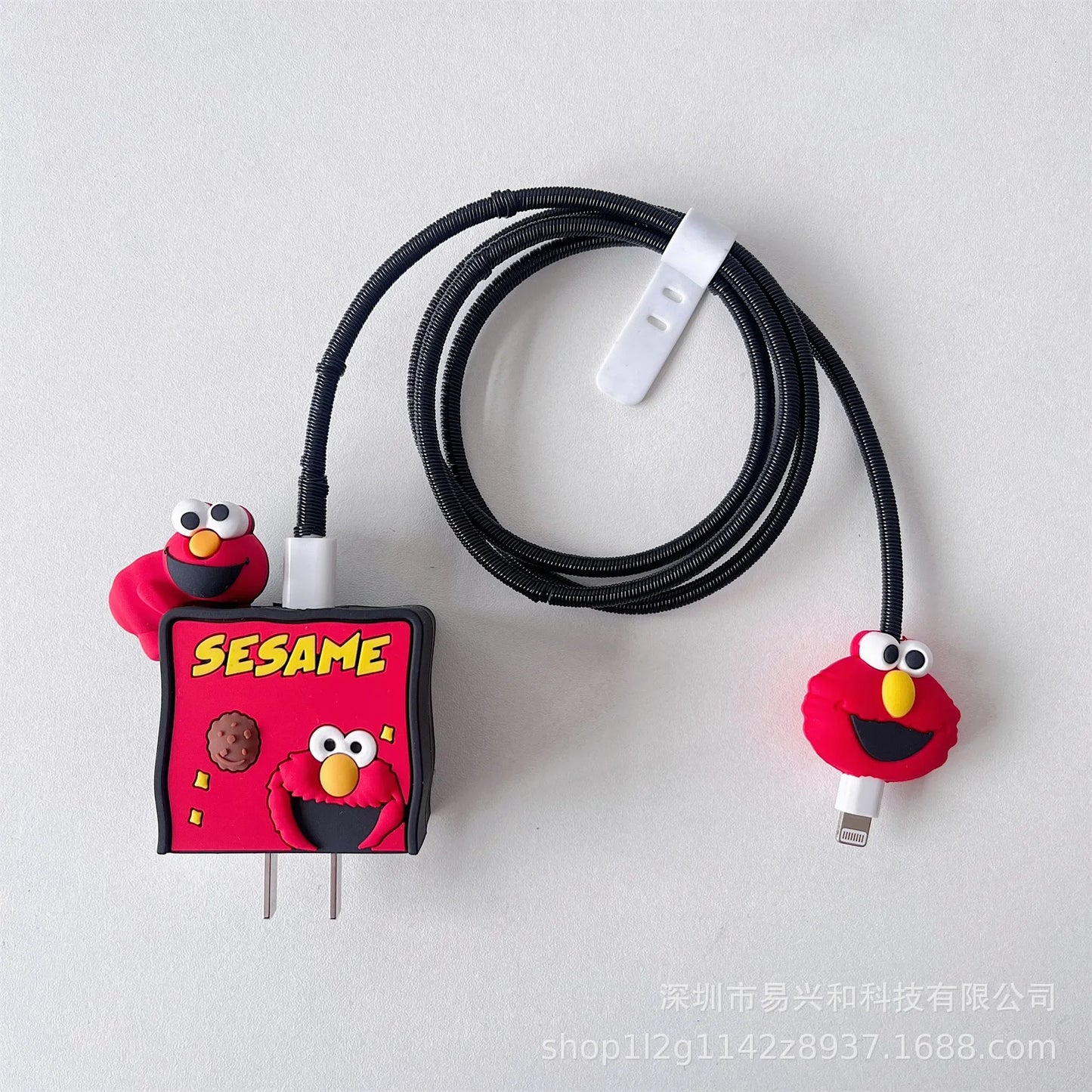 Sanrios Kuromi HelloKitty Melodys Cable Protector for Iphone Ipad 20W Charger Case Kawaii Anime Winnie Stellalou Protector Shell
