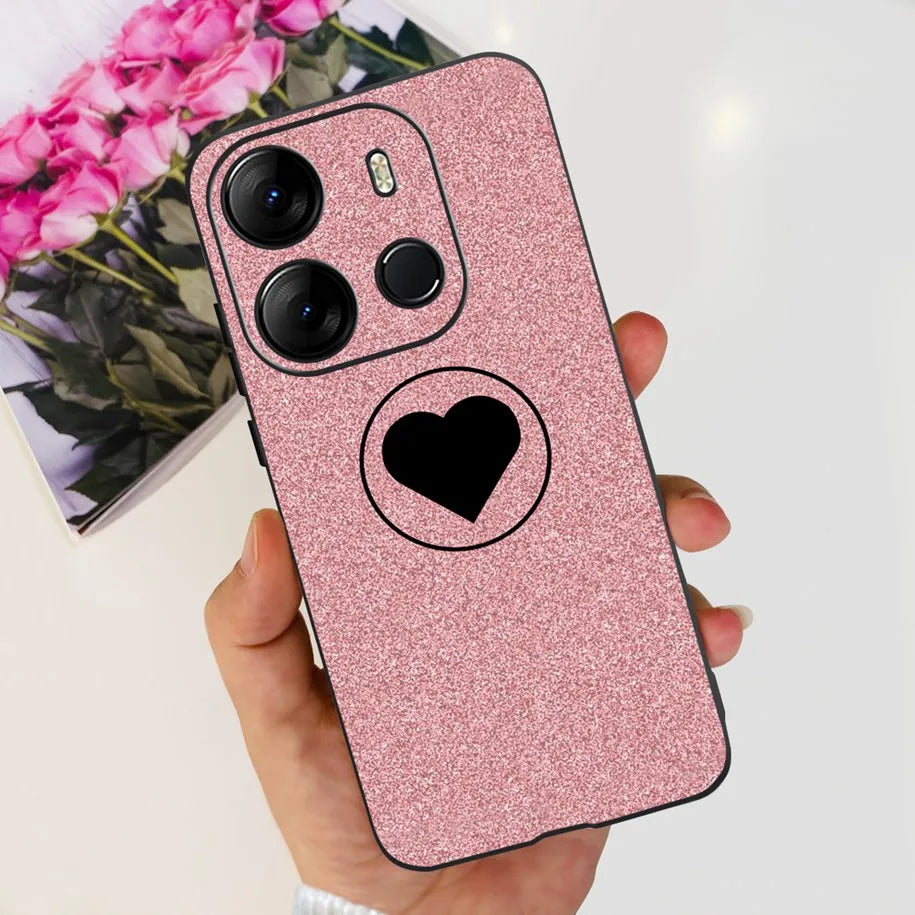 For Infinix Smart 7 HD Case Smart 7 Plus Soft Silicone Cover for Infinix Smart7 HD Capa Smart7hd Phone Cases Cute Dinosaur Funda
