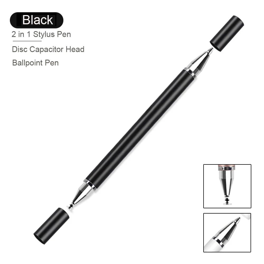 Universal 2 in 1 Stylus Pen Drawing Tablet Capacitive Touch Screen Smart Pencil For iPad iOS Android Phone